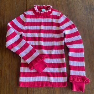 Crewcuts striped sweater size 8